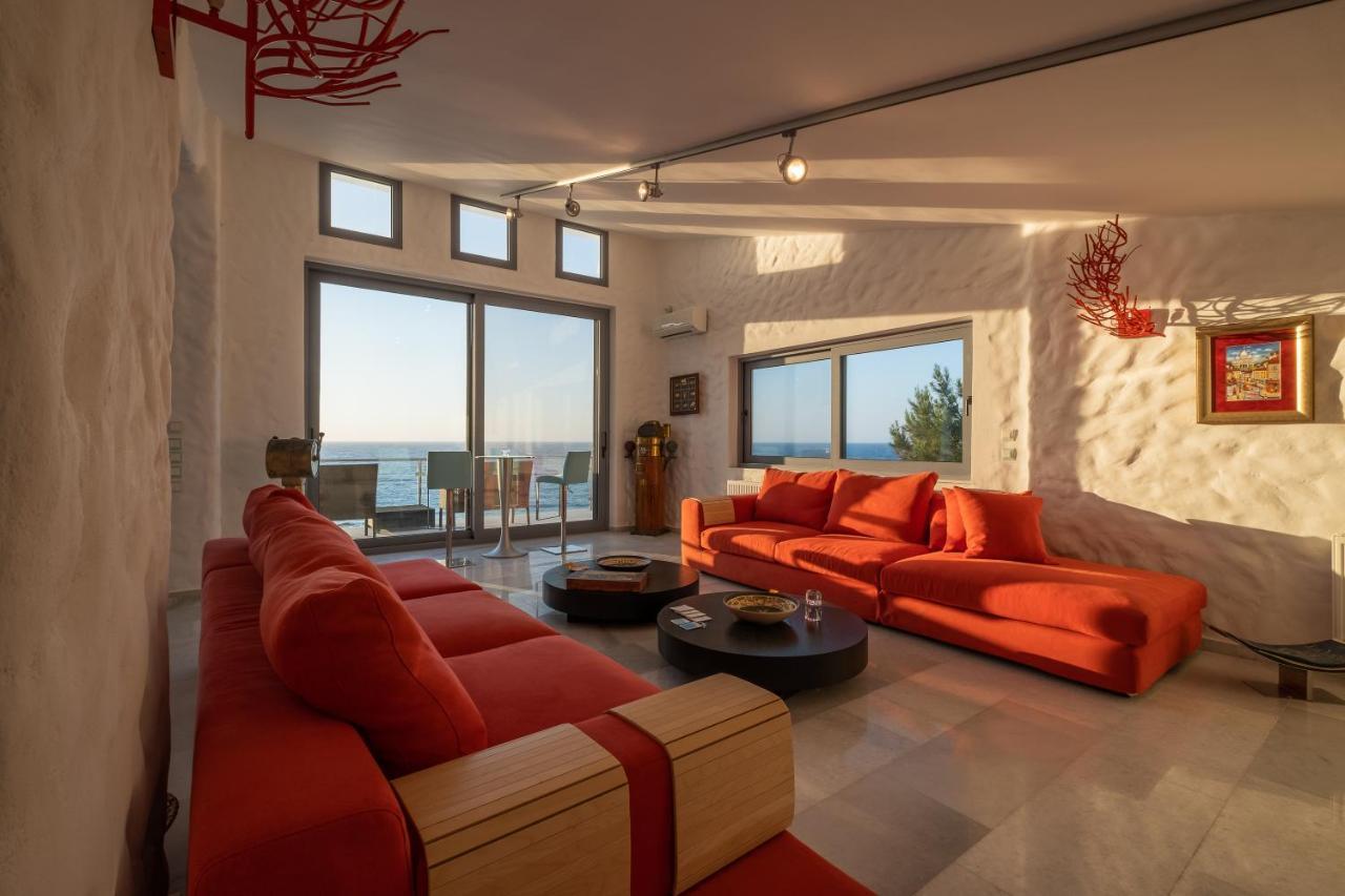 Icarus Luxury Beachfront Villa Γιαλισκάρι Εξωτερικό φωτογραφία